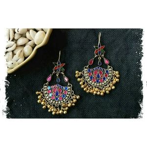 Vintage Afghan Earrrings